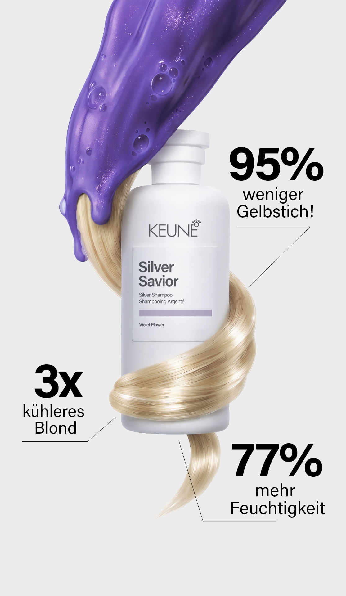 Silver Blonde Set | Pro Haarpflege für kühles Blond